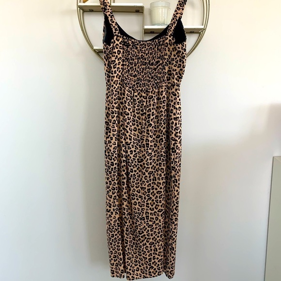 Code X Mode Leopard Print Bustier Midi Dress - Picture 7 of 13